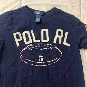 Polo RL Navy Graphic T-Shirt